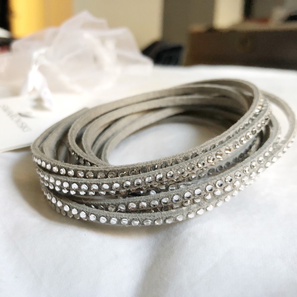 Swarovski Grey Slake Wrap
